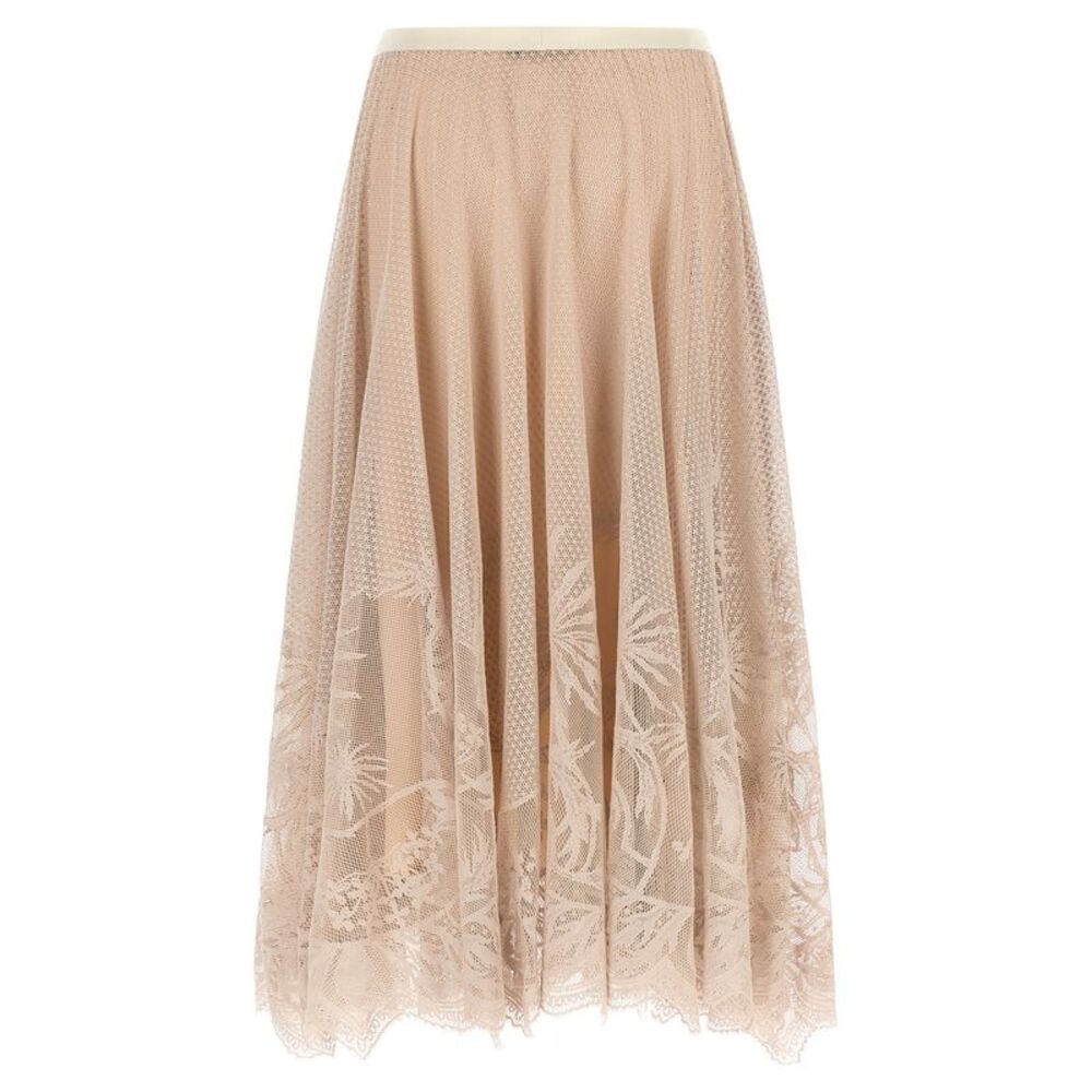Fabiana Filippi Multicolor Cotton Midi Women's Skirt - Picture 2 of 4